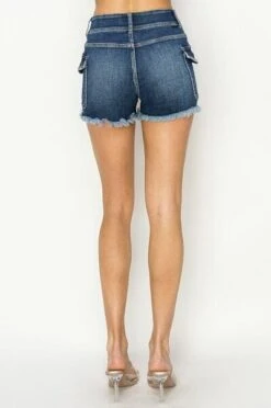 RISEN Raw Hem Denim Shorts With Pockets -Sydney So Sweet 004bba70 ad37 48f6 b72d db4c944dcaa9 Min