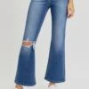 RISEN Full Size Distressed High Rise Crop Flare Jeans -Sydney So Sweet 00887081 f13c 4d05 b2ef ab8d9ae2f21a Max