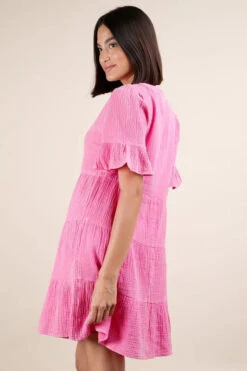 VERY J Plus Size Mineral Washed Woven Mini Dress -Sydney So Sweet 02563ef17cdd4dd48e599c74d503adcf Max Origin