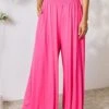 Double Take Full Size Smocked Wide Waistband Wide Leg Pants -Sydney So Sweet 03ebab878aab4ee99406364b0b80a570 Min