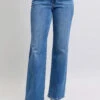 Judy Blue Full Size High Waist V-Front Vintage Wash Straight Jeans Plus Size -Sydney So Sweet 05fb92de5ded4af9bcd3e63936717387 Max Origin