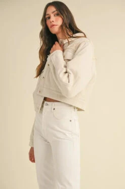 MABLE Embroidered Quilted Cropped Jacket -Sydney So Sweet 0e15ede79a794e6aa770d5d53f8ce480 Max Origin