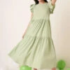 Mittoshop Ruffle Short Sleeve Tiered Maxi Dress -Sydney So Sweet 0e7035c31c3b4ddc90a1b9b7be43bb5f Max Origin