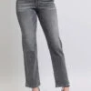 Judy Blue Full Size High Waist Rhinestone Straight Jeans Plus Size