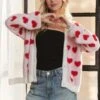 ADORA Fuzzy Heart Button Down Cardigan -Sydney So Sweet 11099121 fd37 49e4 9f2a 332699a25f25 Max