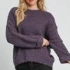 Umgee Full Size Round Neck Long Sleeve Boucle Sweater Plus Size -Sydney So Sweet 150b1afb db7e 4410 a514 b7023025b01d Min