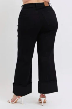 Judy Blue Full Size High Waist Reto Wide Leg W/ Cuff Plus Size -Sydney So Sweet 1631bc9a a234 4bd5 ad80 bb980fe7c17d Max Origin