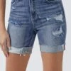 RISEN Full Size Distressed Rolled Denim Shorts With Pockets -Sydney So Sweet 1b5b95c5 3e08 4583 987f be4bf597d41a Max