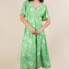 VERY J Printed V-Neck Resort Midi Dress -Sydney So Sweet 1c18344557cd49af8307bc1694fba784 Max Origin