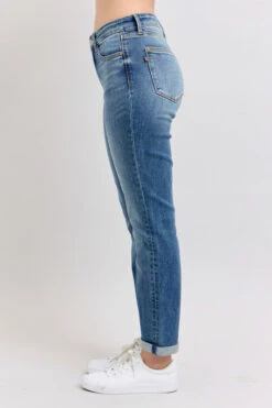Judy Blue Full Size Mid Rise Skinny Cuff Jeans With Pockets Plus Size -Sydney So Sweet 1cbe7c21 32c0 43b6 9ae8 e3dc30e71f72 Max
