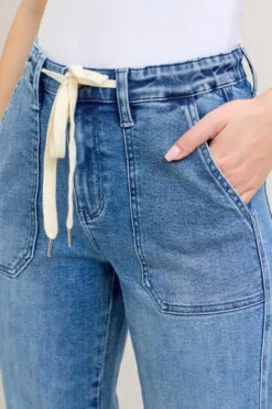 Judy Blue Full Size High Waist Denim Jogger Plus Size -Sydney So Sweet 1f48a22f38ff4011a620d8983210dc26 Max Origin