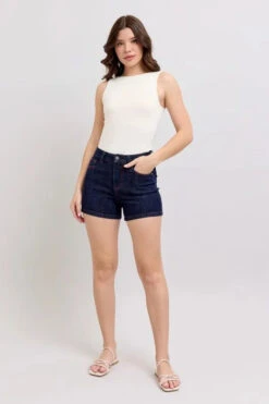 Judy Blue High Waist Heart Shaped Pkts & Red Contrast Thread Denim Shorts -Sydney So Sweet 20b0280ac2444d50a54ccd5f072818c0 Max Origin