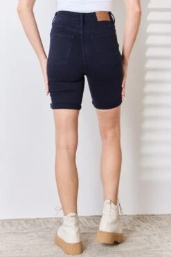Judy Blue Full Size High Waist Tummy Control Bermuda Shorts -Sydney So Sweet 21852831 fd06 41d7 9676 b3e1d1964a4c Max