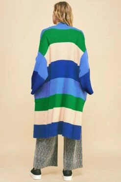 Davi & Dani Color Block Kimono Sleeve Open Front Cardigan -Sydney So Sweet 2285fe5d d29c 419f 9af1 9f7049a96c91 Max