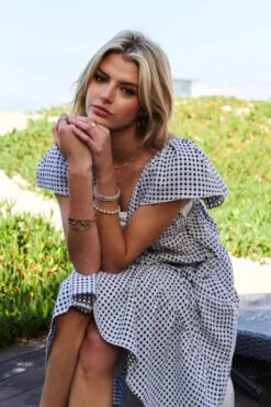 Davi & Dani Jacquard V-Neck Flutter Cap Sleeve Tiered Dress -Sydney So Sweet 22d94751e5384823896e6c36ca777edd Max Origin