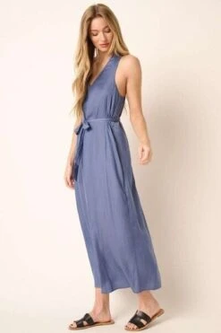 Mittoshop Cross Back Belted V Neck Tank Maxi Dress -Sydney So Sweet 2b9fb656 c0c3 4ef3 bbc9 a1e34ac0d28a Min