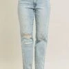 Judy Blue Full Size Mr Repair Stitch Detail Destroy Single Cuff Bf Jeans Plus Size -Sydney So Sweet 2fff8b7987b24730ae644a2fd9551b79 Max Origin