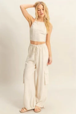 HYFVE Crop Top And Cargo Pants Set -Sydney So Sweet 30e573210bc940369be2c2b8846055c2 Max Origin
