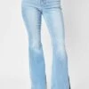Judy Blue Full Size Mid Rise Raw Hem Slit Flare Jeans -Sydney So Sweet 389e91b0 20a9 4233 8afe ba727036f674 Min