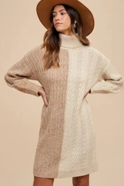 Annie Wear Color Block Turtleneck Sweater Dress -Sydney So Sweet 3e987a95 35da 40d5 b2ee 7ad498a6bc96 Max