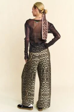 Davi & Dani Glitter Mesh Lettuce Hem Long Sleeve Top -Sydney So Sweet 403b1694 eb96 4ebc 9fd0 43f49980b8ba Max