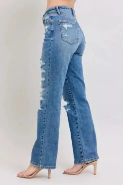 Judy Blue Full Size High Waist Heavy Destroy Straight Jeans Plus Size 17 Judy Blue Full Size High Waist Heavy Destroy Straight Jeans Plus Size -Sydney So Sweet 4107822a03b44ea491d92070eb061e94 Max Origin