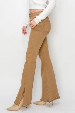 RISEN Bailey Full Size High Waist Side Slit Flare Jeans -Sydney So Sweet 410d24c2 8499 4fa3 b5f4 2e61ca114f10 Max