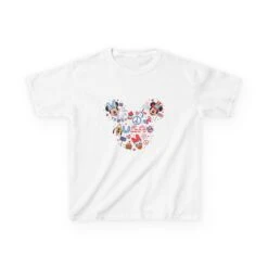 Patriotic Theme Park Mouse Ears Kids Graphic T-Shirt - 4 Colors -Sydney So Sweet 4115635430303318825 2048