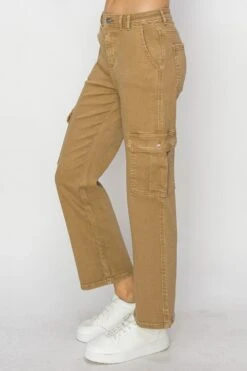 Risen Full Size High Rise Cargo Jeans -Sydney So Sweet 4136883e 640b 4ae5 87bc 7020256eabad Max