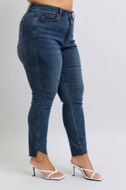 Judy Blue Full Size High Waist Tummy Control Step Hem Skinny Jeans Plus Size -Sydney So Sweet 432584af 8dc9 4521 8fc6 5bec9e09a2e5 Max Origin