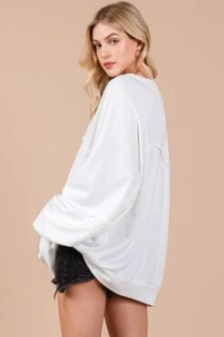 Ces Femme Exposed Seam Long Sleeve Sweatshirt -Sydney So Sweet 44c80d87 64c9 405e 9ba3 56bb94509a7f Min
