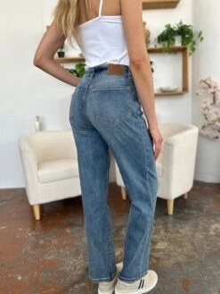 Judy Blue Full Size High Waist Straight Jeans -Sydney So Sweet 45e1beb1 b8e5 43df 98c8 e23ddc1edc9d Max