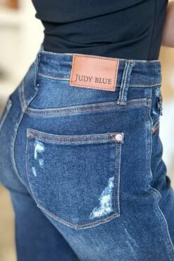 Judy Blue Full Size High Waist Rigid Magic Heavy Destroy Straight Jeans -Sydney So Sweet 463de48e 2137 44db 91b8 82742eff018d Max