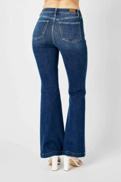 Judy Blue Full Size Hw Angled Side Seam Detail Flare Jeans Plus Size -Sydney So Sweet 49a25e8f20d8478192f8c0f6f17af7aa Max Origin