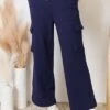 RISEN Drawstring Relaxed Cargo Wide Leg Pants -Sydney So Sweet 4a03e38b cfab 43d8 a63f 3dd737235bca Min