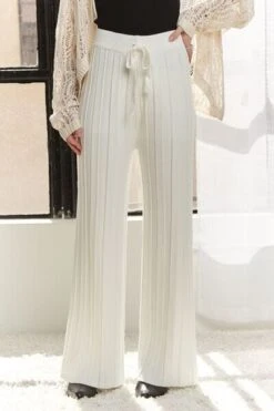 ADORA Tied Wide Leg Knit Pants -Sydney So Sweet 4a7415a2 418a 47bf b16a 5ec1f1724272 Min