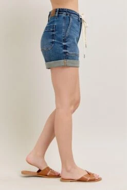 Judy Blue Full Size High Rise Cuff Denim Shorts Plus Size -Sydney So Sweet 4b887b93 275a 4c15 bb3a e55663bf780e Max