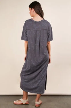 VERY J Plus Size Mineral Washed Casual Comfy Midi Dress 9 VERY J Plus Size Mineral Washed Casual Comfy Midi Dress -Sydney So Sweet 4c885fc953dc46f48117ee7ba301adcc Max Origin