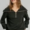 Umgee Full Size Ribbed Knit Half Zipper Sweatshirt Plus Size -Sydney So Sweet 4c8bcb73 2a2e 4583 89a1 840605b27fc4 Max