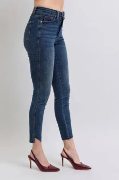 Judy Blue Full Size High Waist Tummy Control Step Hem Skinny Jeans Plus Size -Sydney So Sweet 4fbff3e9ed974ea9aab9b070c1ba45de Max Origin