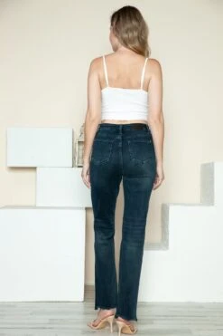 Judy Blue Full Size Button Fly Hem Destroy Straight Jeans -Sydney So Sweet 509a4ab4 7dcb 464f abe3 d9c3086efa94 Max