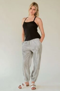 Davi & Dani Rhinestone Elastic Waist Joggers -Sydney So Sweet 52388027 7f06 477d beb7 91c121338563 Max