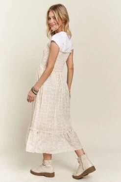 ADORA Smocked Floral Ruffled Hem Cami Dress -Sydney So Sweet 58b866d8 0ada 4e2a a7d8 fff39d35920f Min