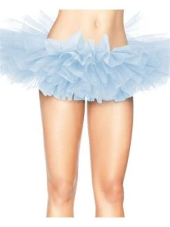 Adult Size Women's 5 Layer Tutu Skirt For Running, Dress-Up, Dance, Costumes -Sydney So Sweet 5L Light Blue 1
