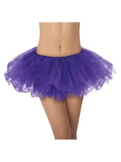 Adult Size Women's 5 Layer Tutu Skirt For Running, Dress-Up, Dance, Costumes -Sydney So Sweet 5L Purple 1