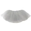 Silver - 5 Layer Tutu Skirt For Running, Dress-Up, Costumes