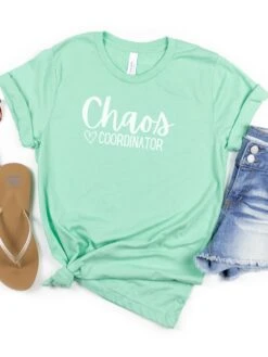 Chaos Coordinator Mom T-Shirt Bella + Canvas Unisex Jersey Short Sleeve Tee - Many Colors -Sydney So Sweet 5 be447623 89ae 46f1 baf5 c881962e370d