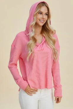 Double Take Full Size High-Low Dropped Shoulder Long Sleeve Hoodie -Sydney So Sweet 5ab5e9cc decd 4365 a950 e3ba7edcda0f Max
