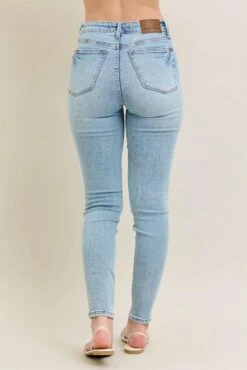 Judy Blue Full Size Mr Tummy Control Vintage Wash Skinny Jeans Plus Size -Sydney So Sweet 5f87b2d06ce04e4c8356c32048315bea Max Origin