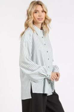 Mittoshop Button Down Striped Long Sleeve Shirt -Sydney So Sweet 6484e56a b9f1 4cd4 beba 8f87dbde24c2 Min